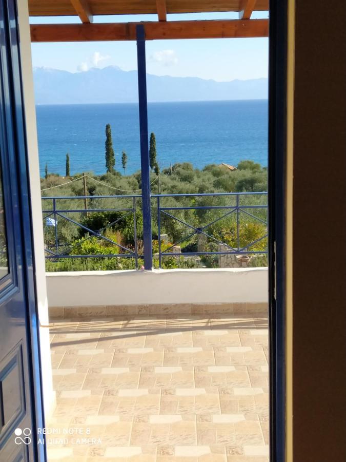 Villa Panorama Michalis Haikos Two Minutes Walk To The Beach Peroulia Kómboi 外观 照片